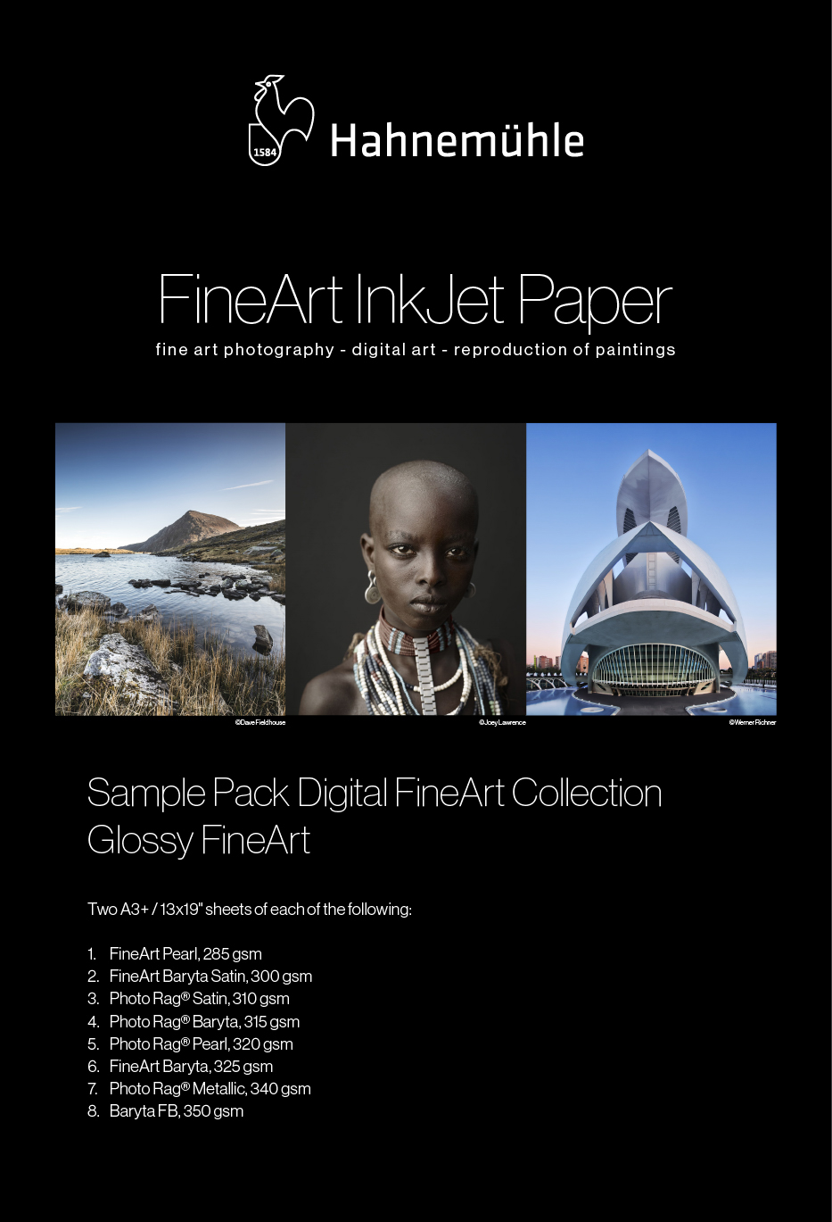 Sample Pack Glossy FineArt