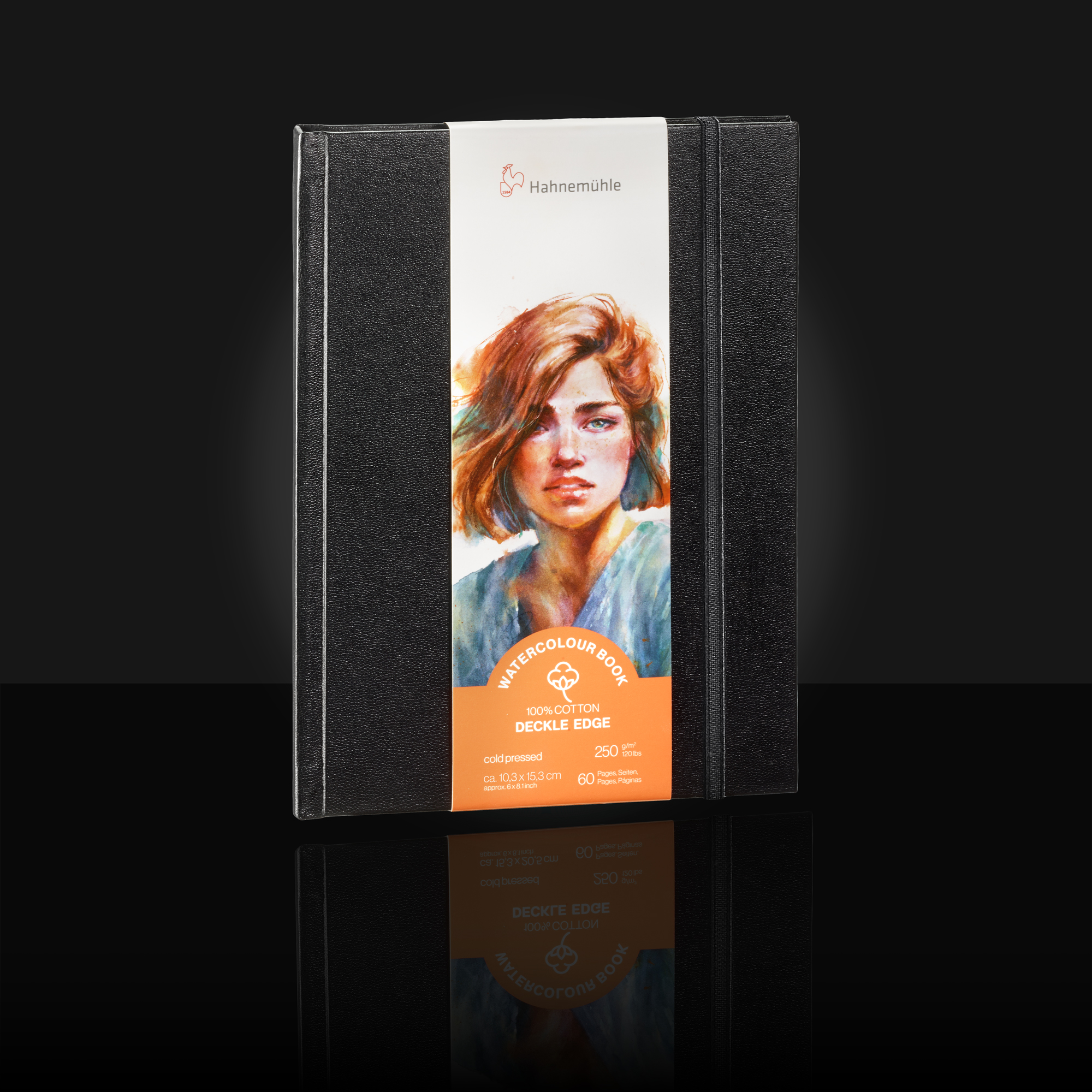 10625360-watercolour-book-deckle-edge-10,3x15,3cm Auf dem Bild sieht man das Deckle Edge Produkt abgebildet.