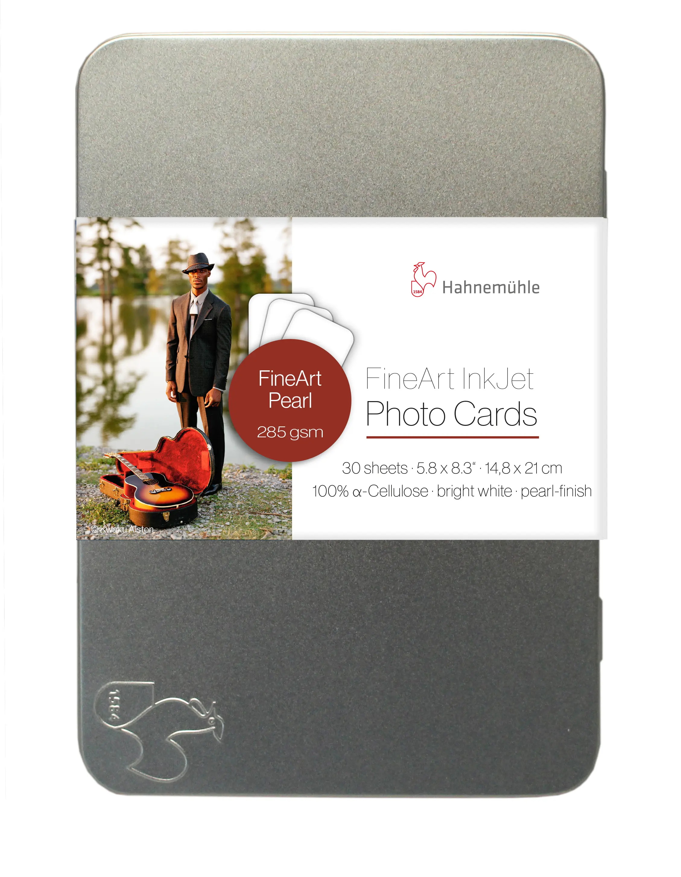 photo cards, inkjet, FineArt, pearl finish, 100% cellulose