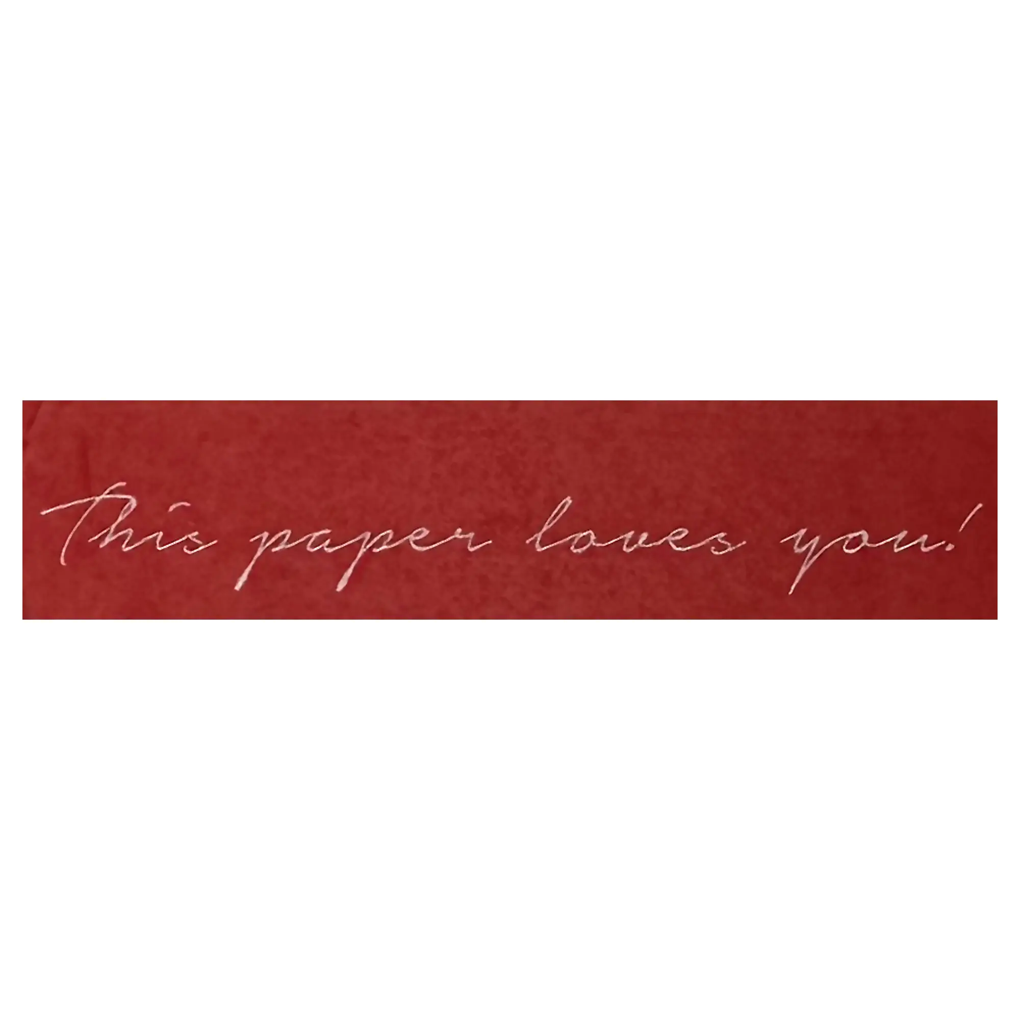 paper, card, red, script, love you