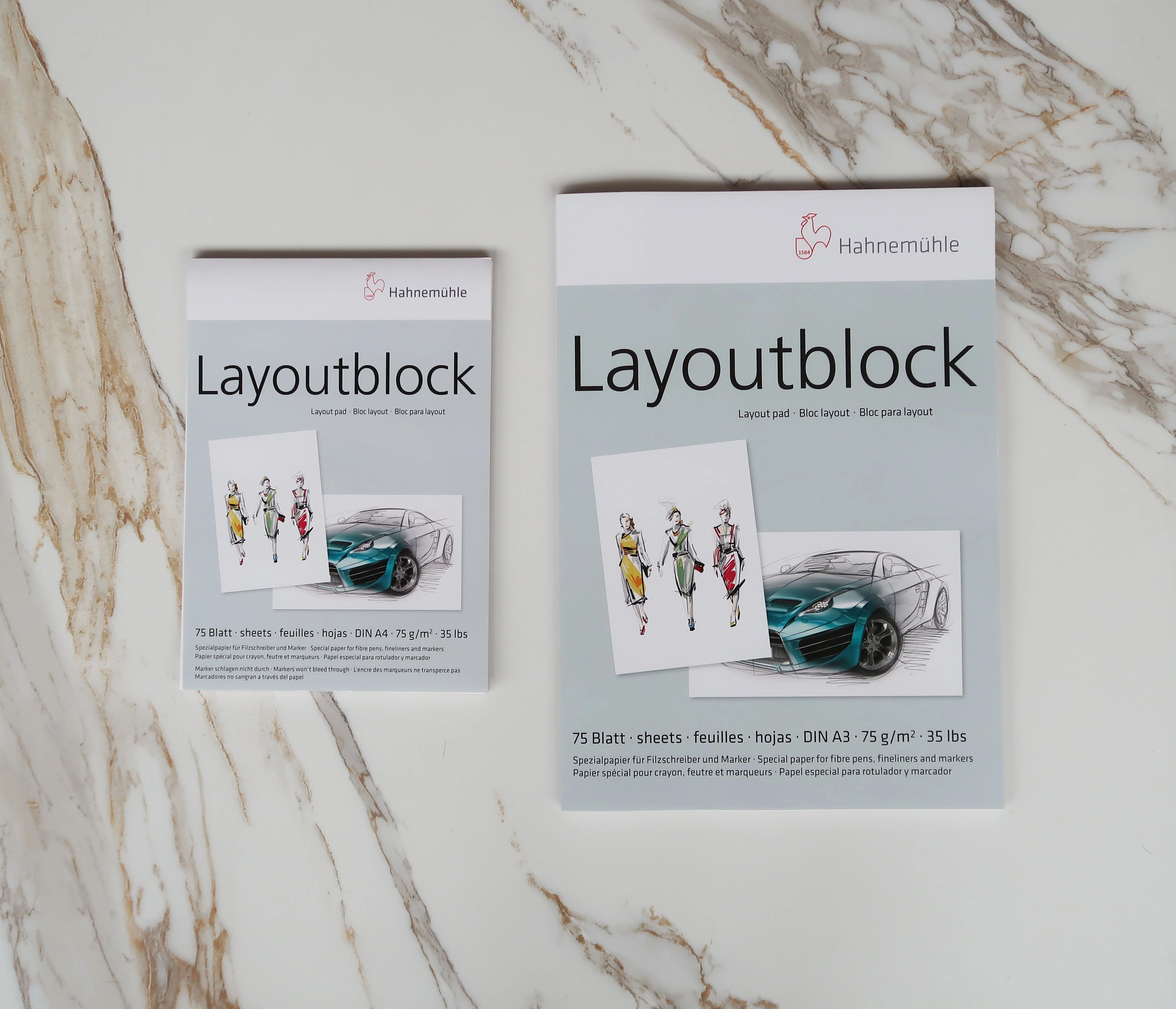 layoutblock, layout pads, paper, notebook, packaging