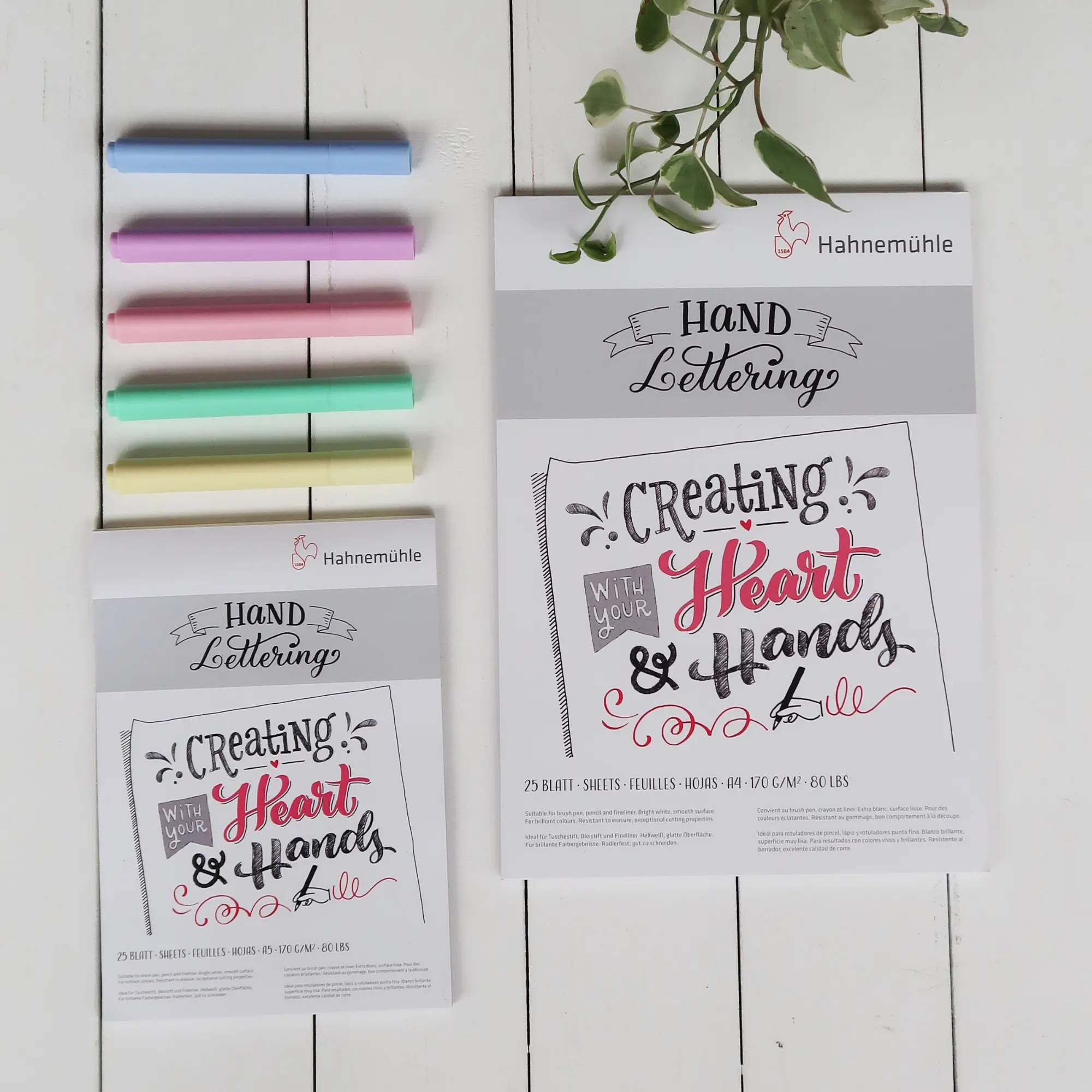 hand lettering, drawing set, colored markers, pen set, creative kit