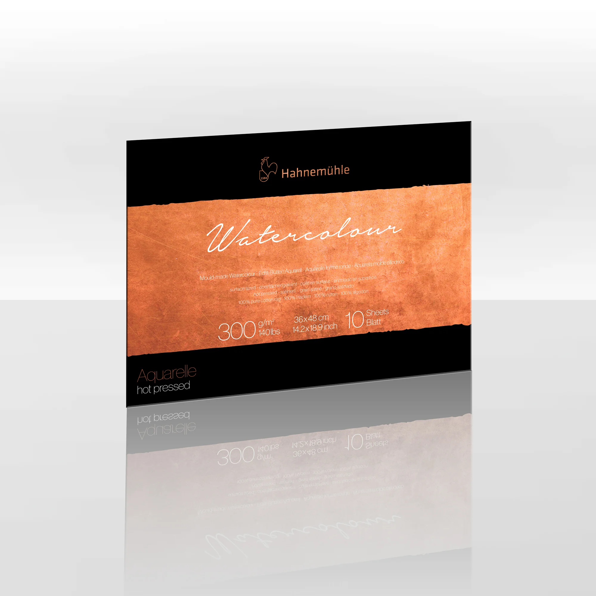 watercolor, paper, aquarelle, hot pressed, packaging label