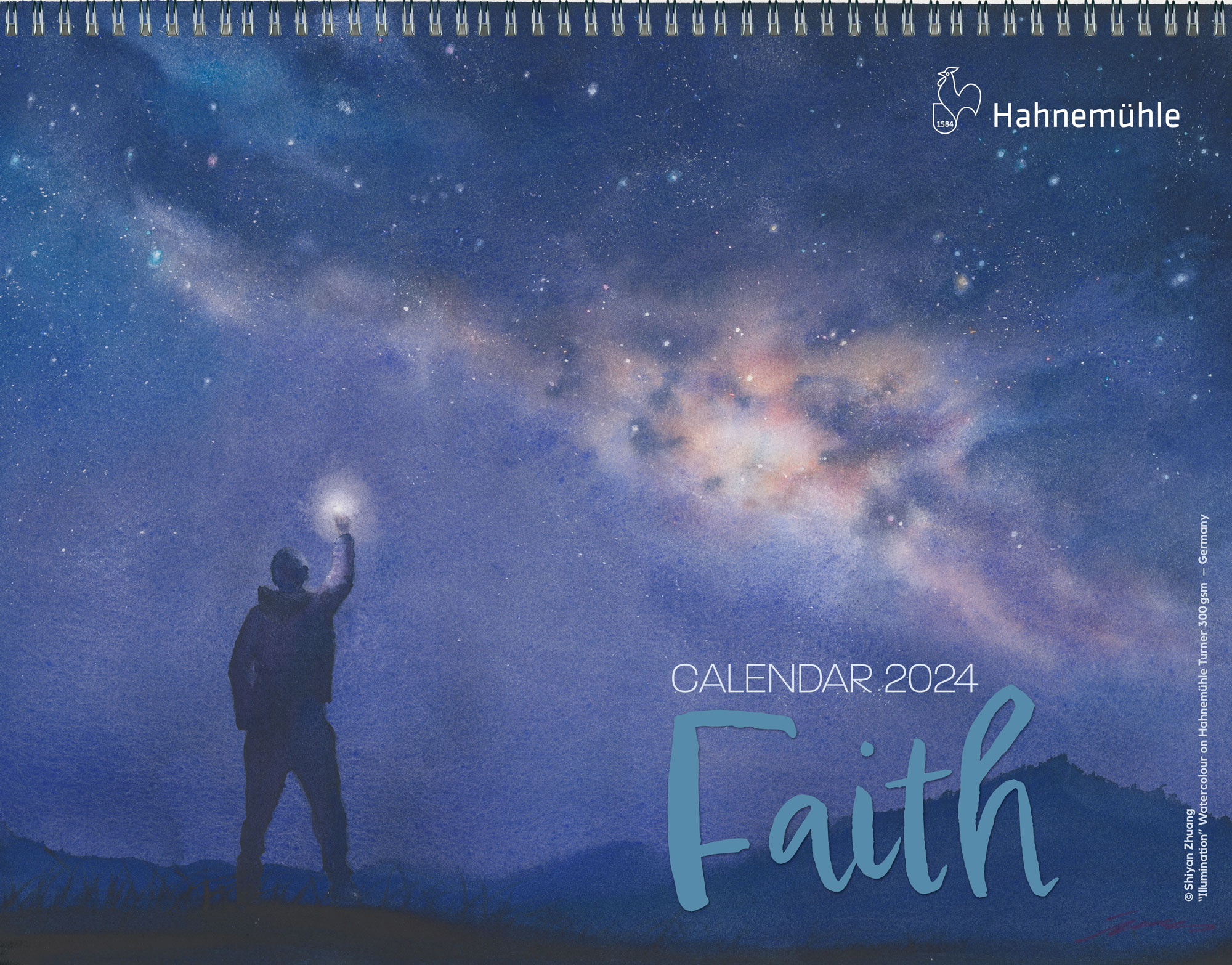 Hahnemühle Calendar 2024 "Faith"