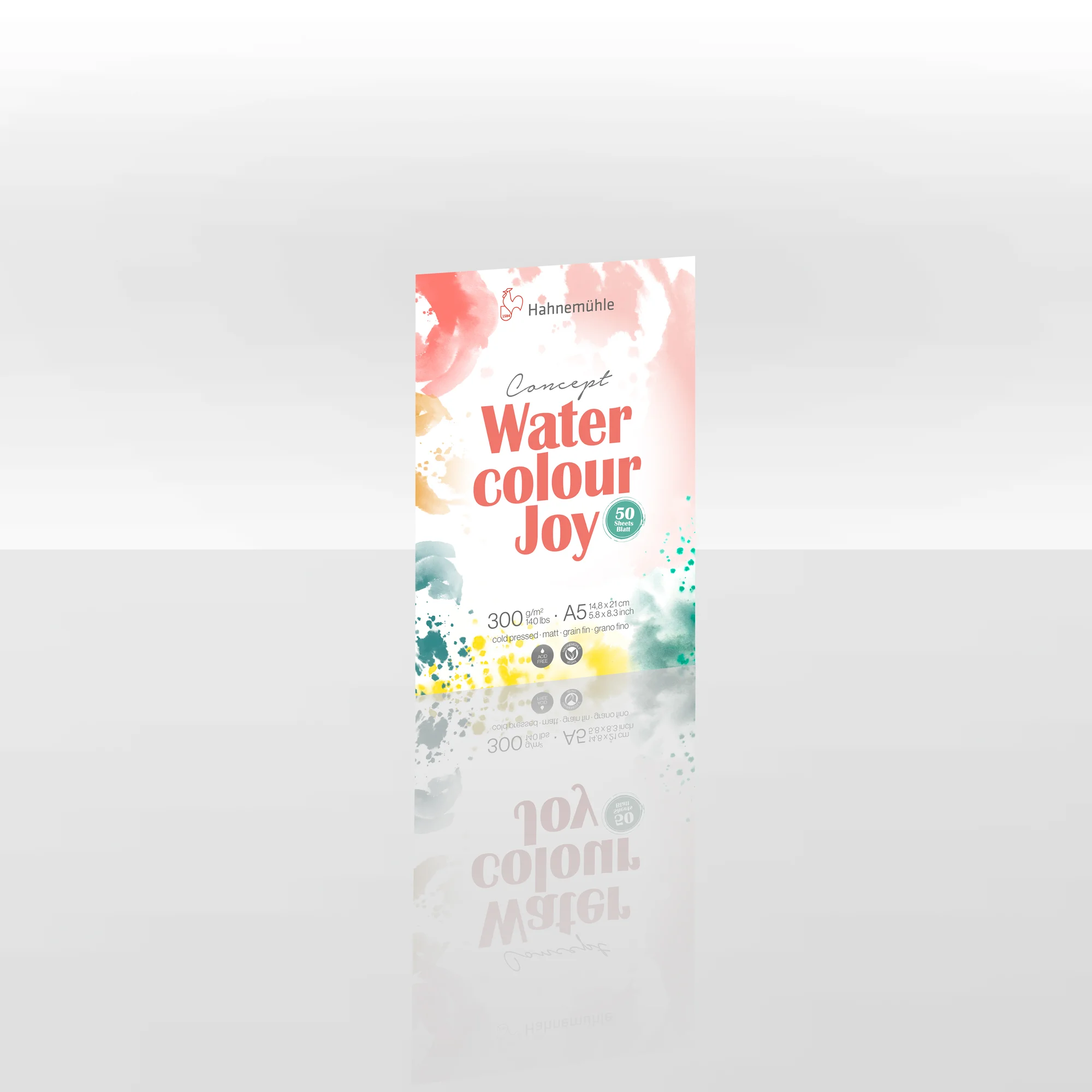 brochure, packaging, watercolor, concept, A5