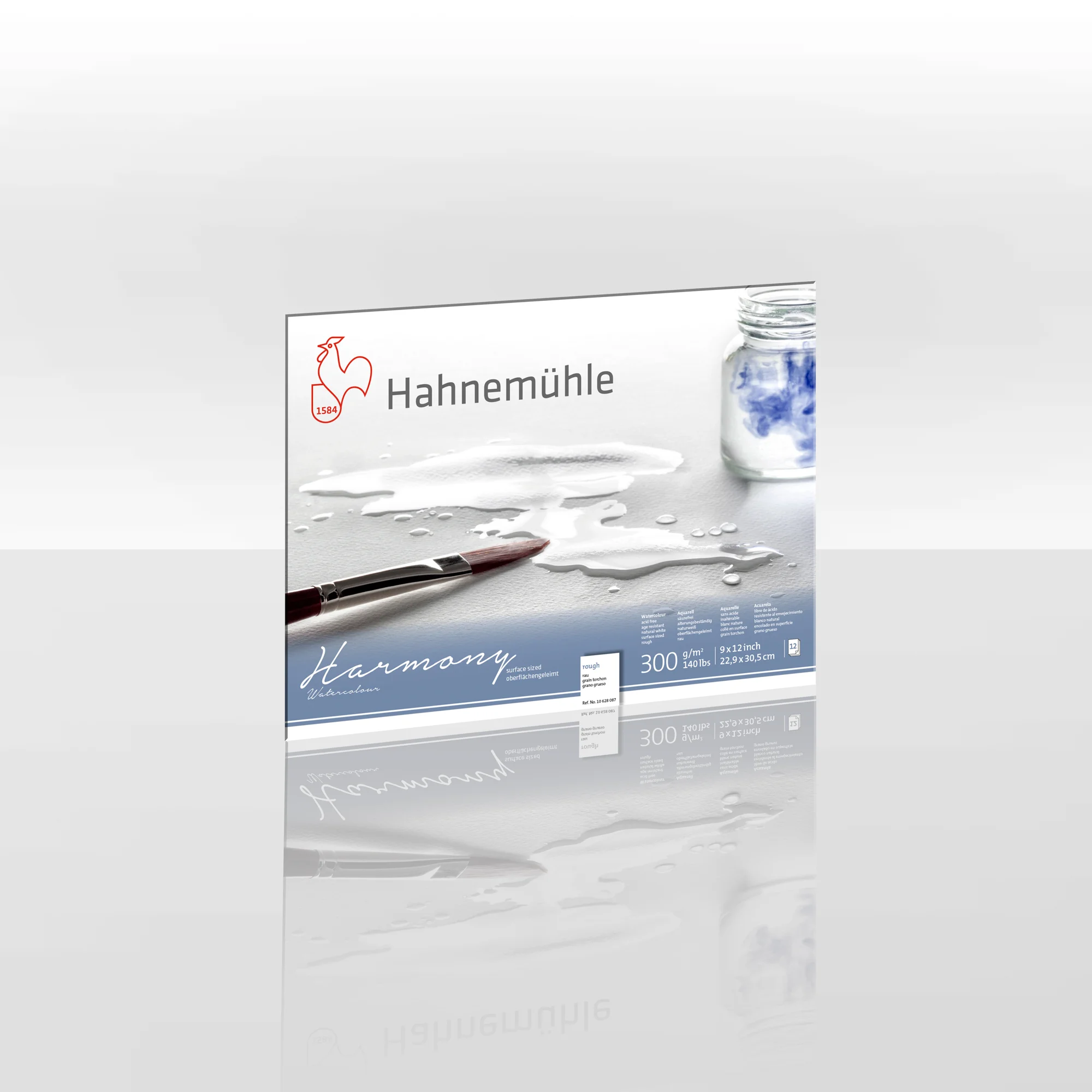 art supplies, watercolor paper, 300 gsm, Hahnemühle, Harmony