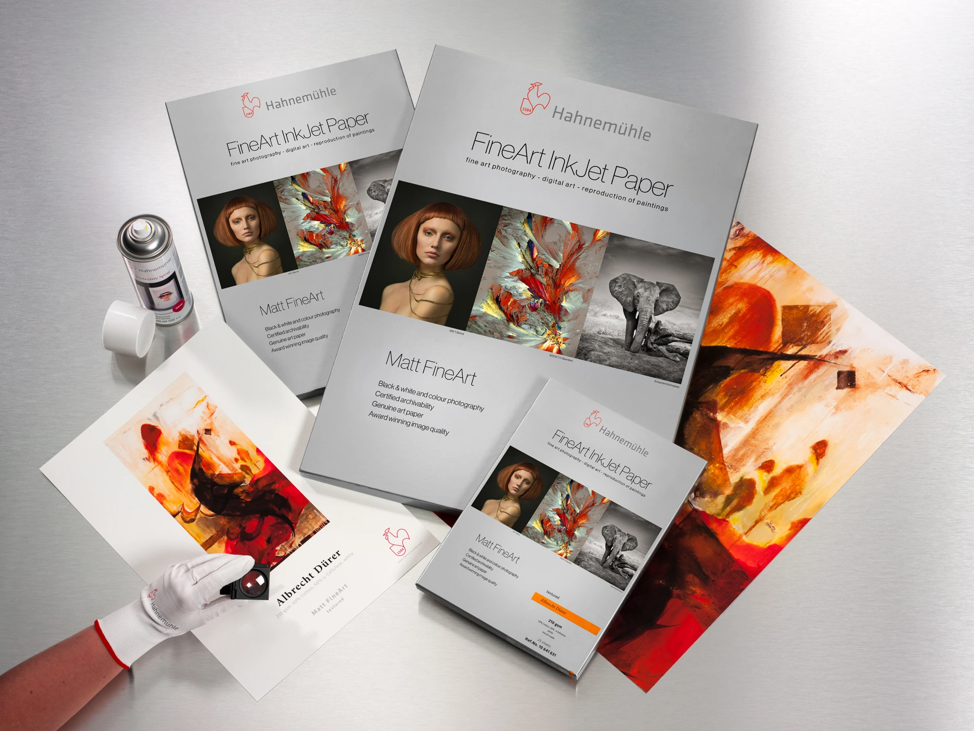 fine art, ink jet, paper, promotional brochure, printed materials