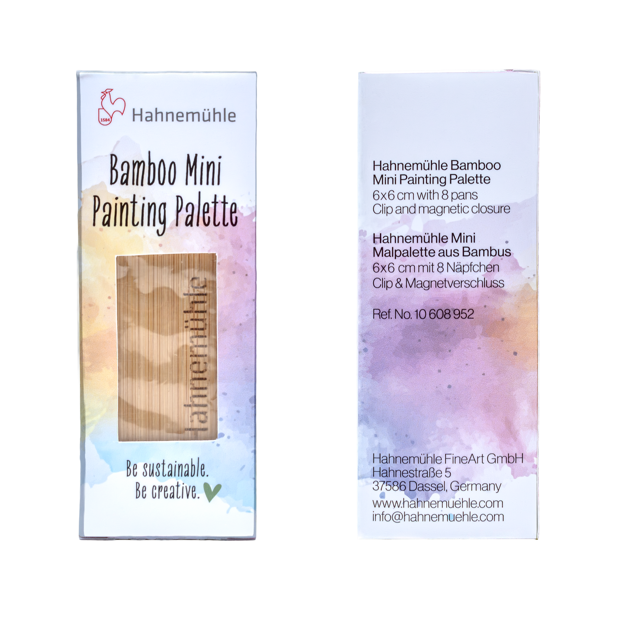 Bamboo Mini Painting Palette