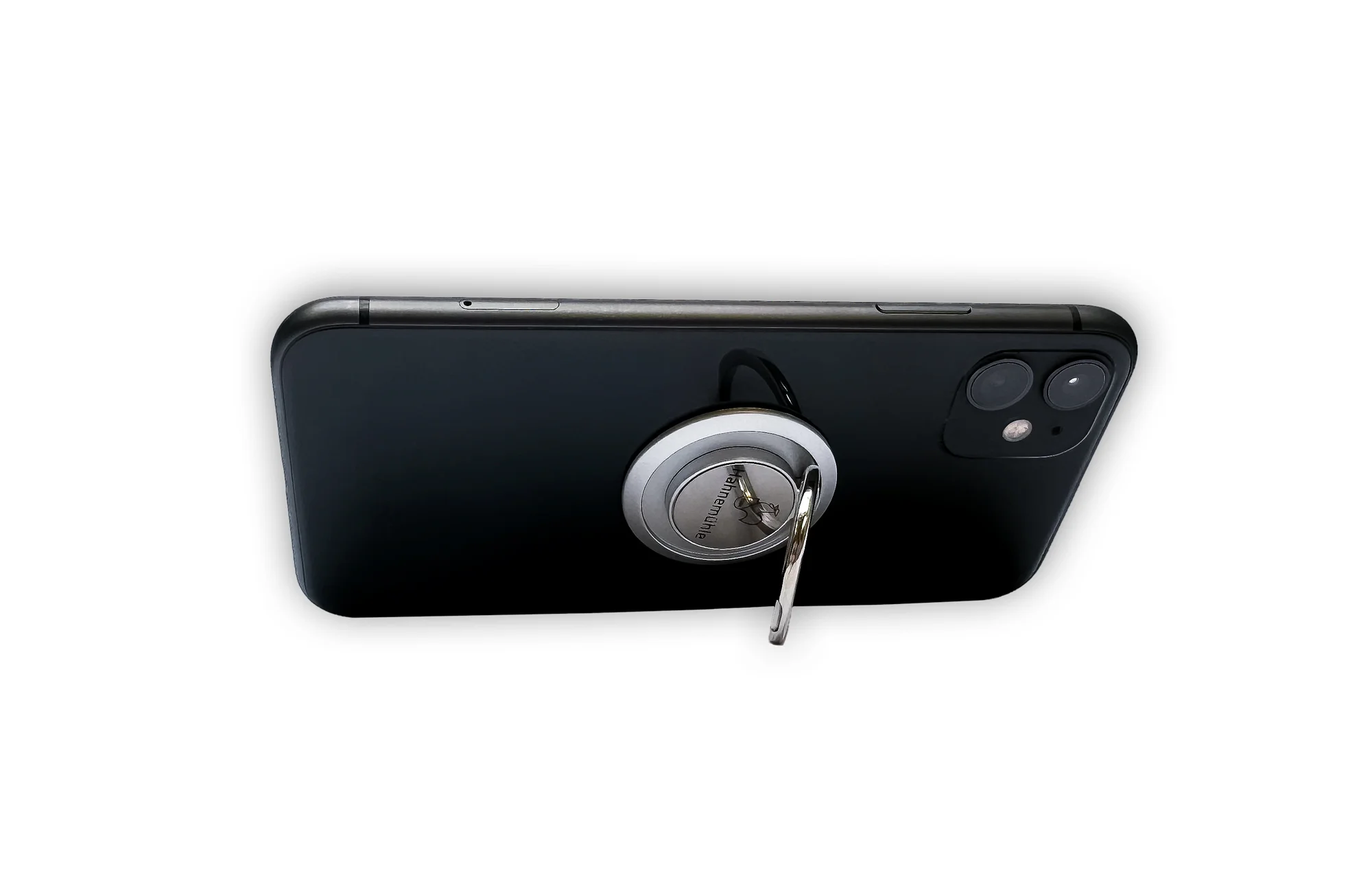 smartphone, pop socket, black, dual camera, popsocket accessory