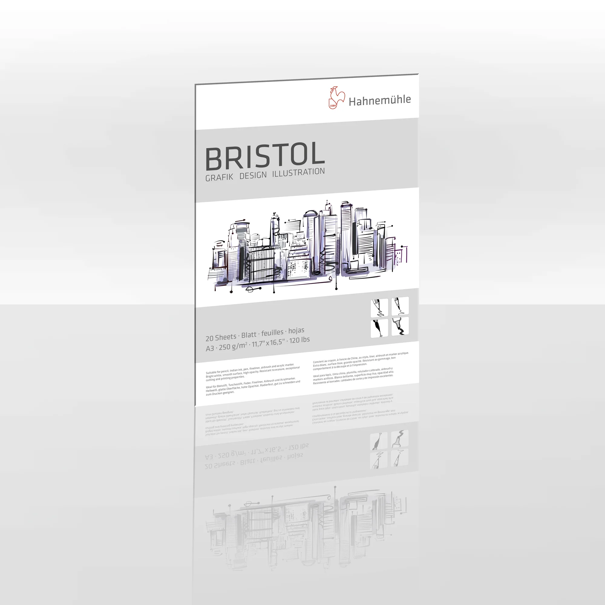 poster, brochure, graphic design, illustration, city skyline