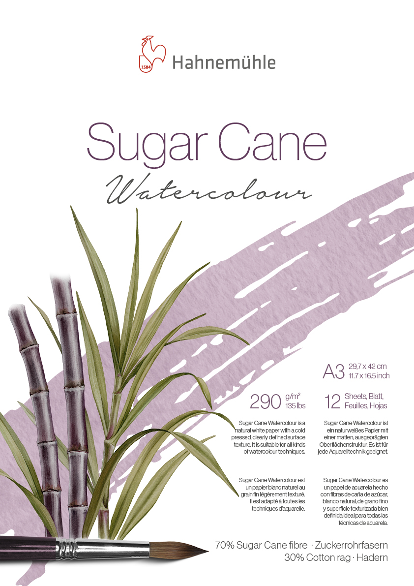 Sugar Cane Watercolour