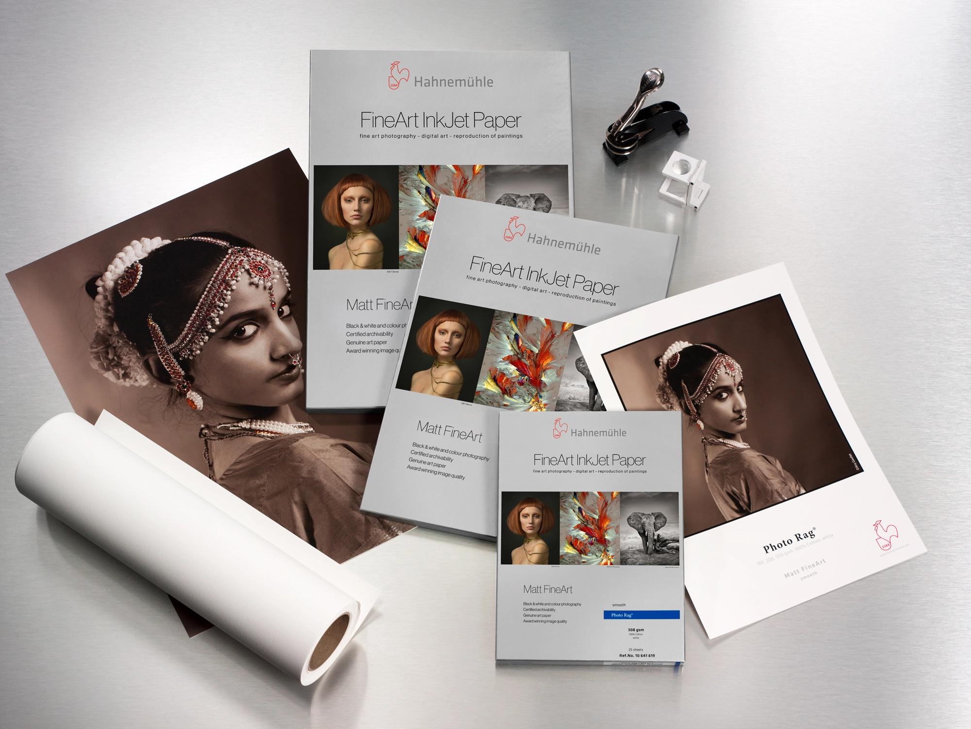 inkjet paper, photo paper, FineArt paper, printing sheets, art catalog