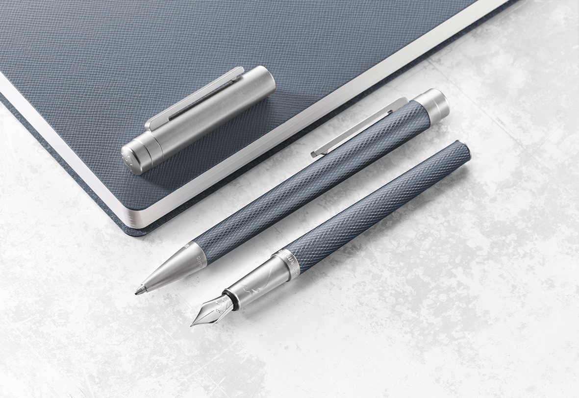 Slim Edition - Fountain pen (M), cool grey