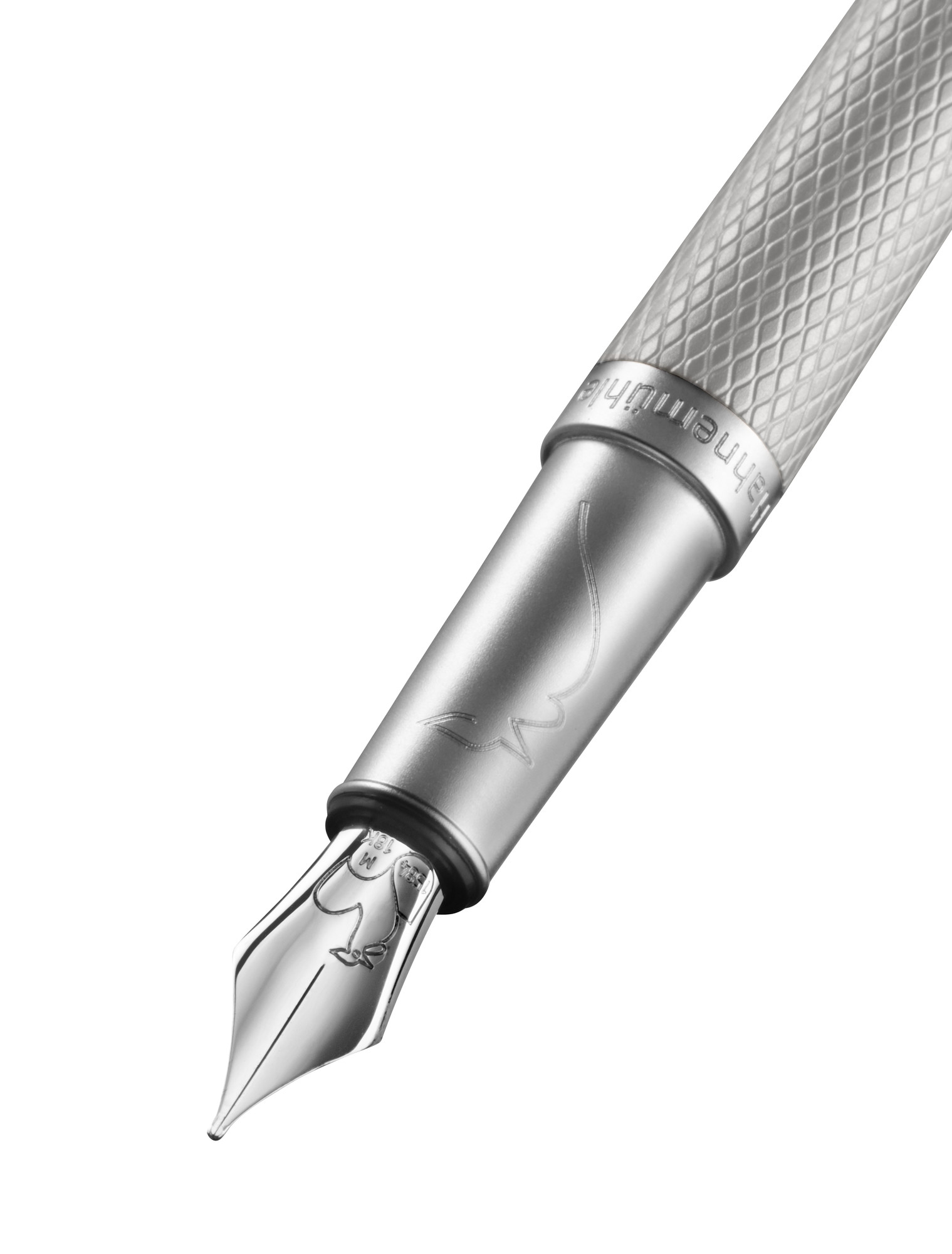 Slim Edition - Fountain pen (M), desert silver