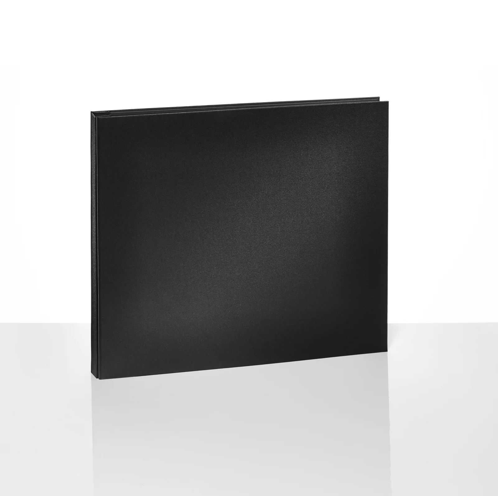 album, photo album, black, hardcover, plain