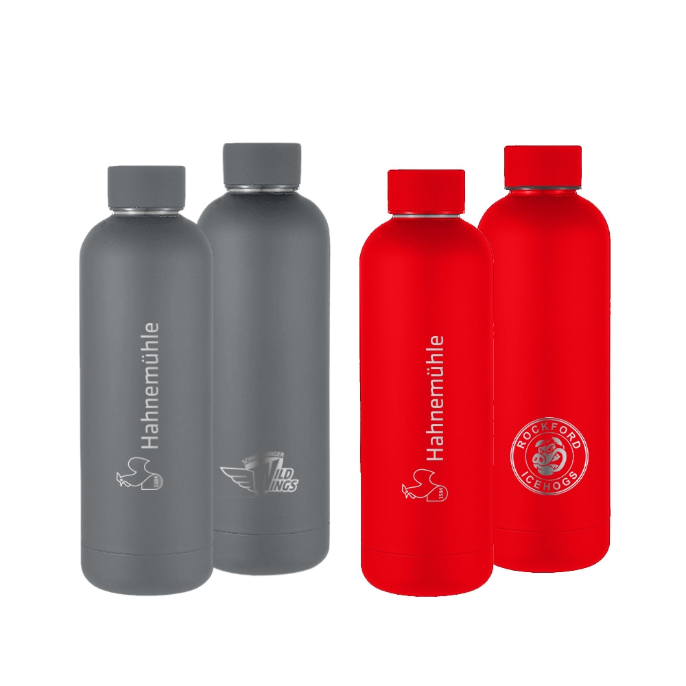 Hahnemühle Bottle with iconic logo engravings